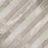 Brickstone Ivory Brick 2x18 Matte Porcelain Wall & Floor Tile