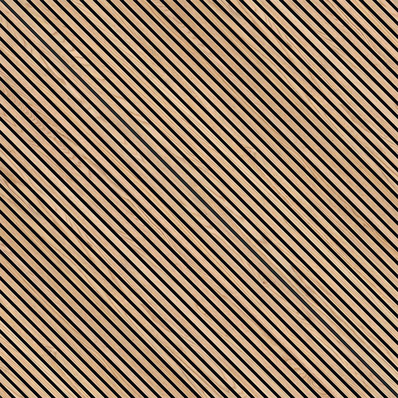 Natural 9.5 in. x 94.5 in. Acoustic Wood Slat Panels