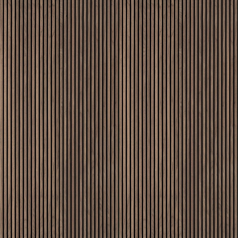 Tawny 9.5 in. x 94.5 in. Acoustic Wood Slat Panels