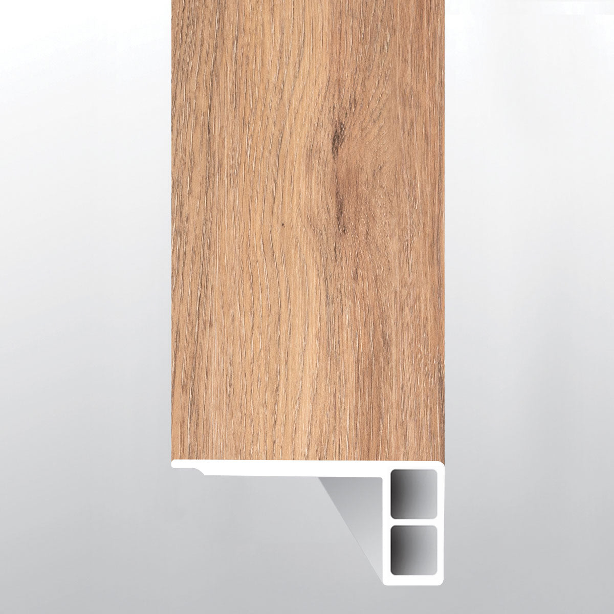 Andover 2-3/4X94 Eased Edge Luxury Vinyl Flush Stair Nose