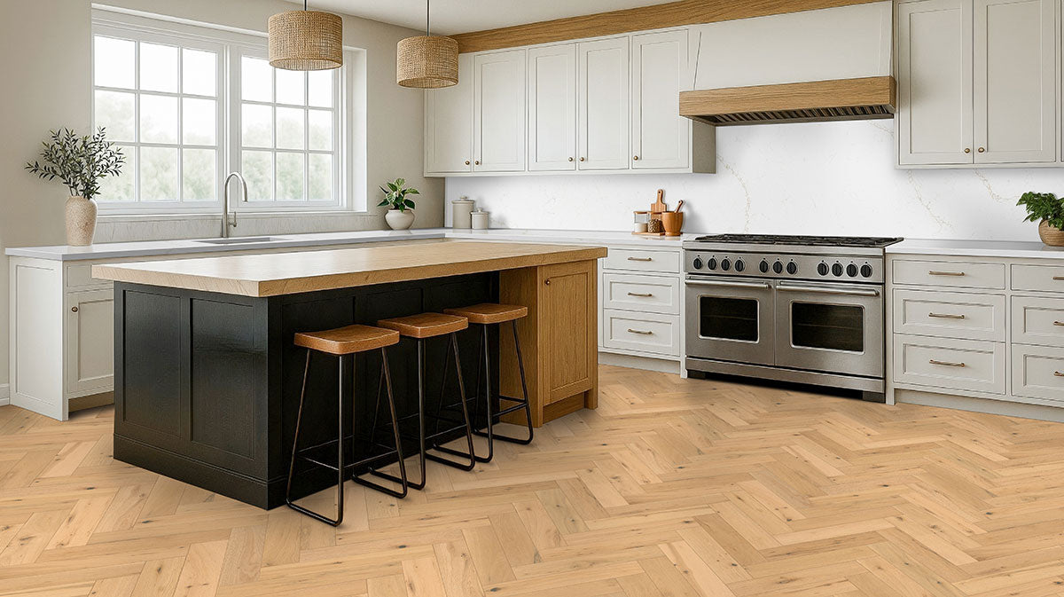 Mccarran Bramlett 5 X 24 Herringbone Engineered Hardwood Flooring