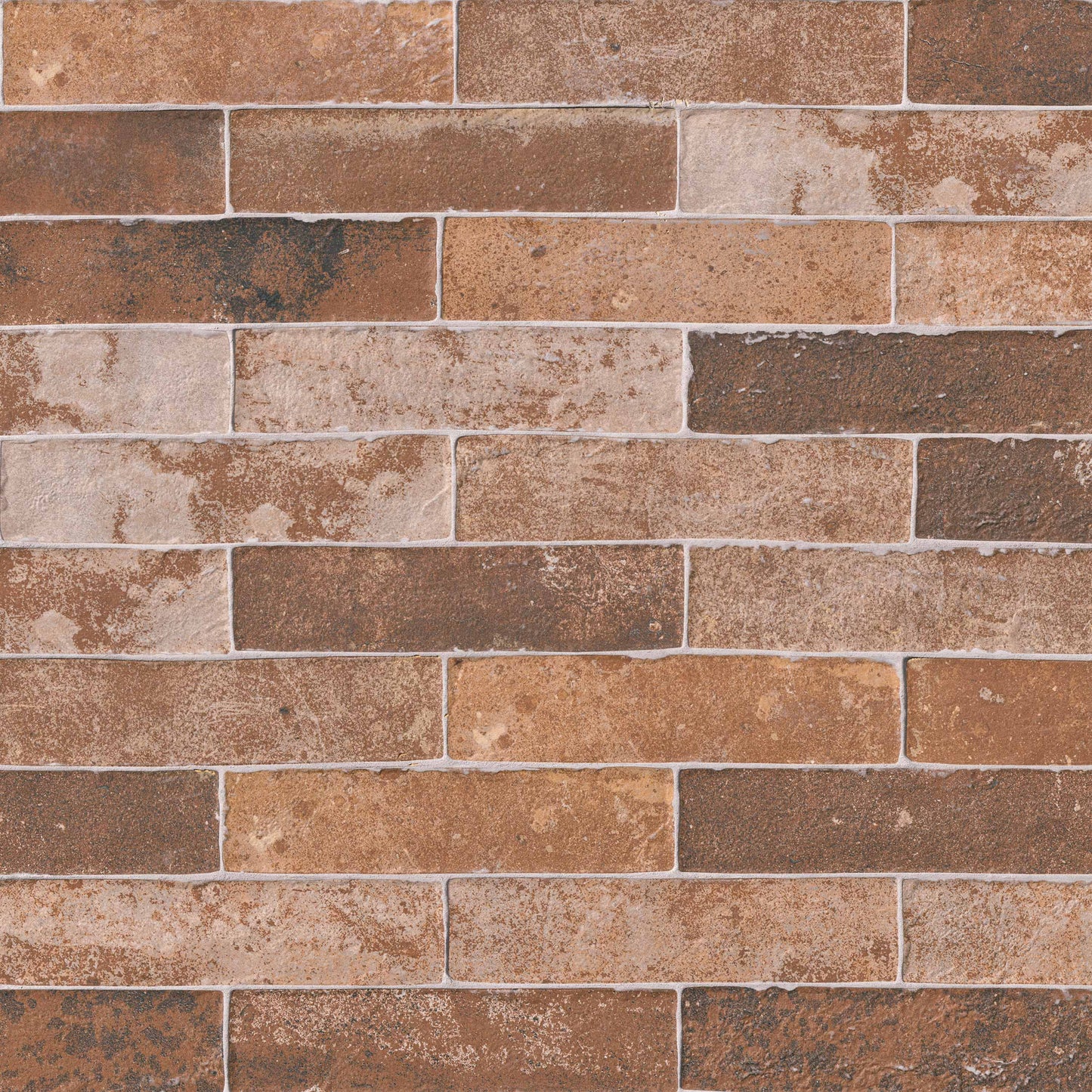Capella Red Brick 2x10 Matte Porcelain Wall & Floor Tile