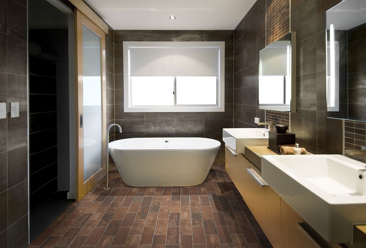 Capella Red Brick 5x10 Matte Porcelain Wall & Floor Tile