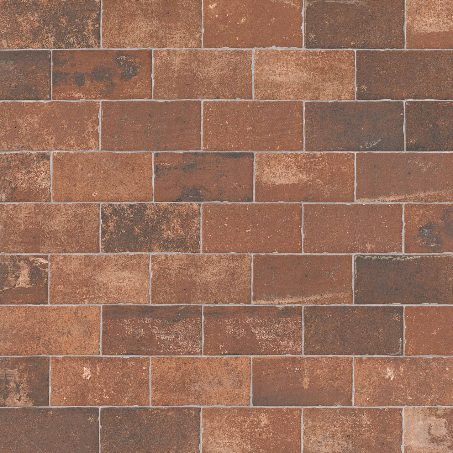 Capella Red Brick 5x10 Matte Porcelain Wall & Floor Tile