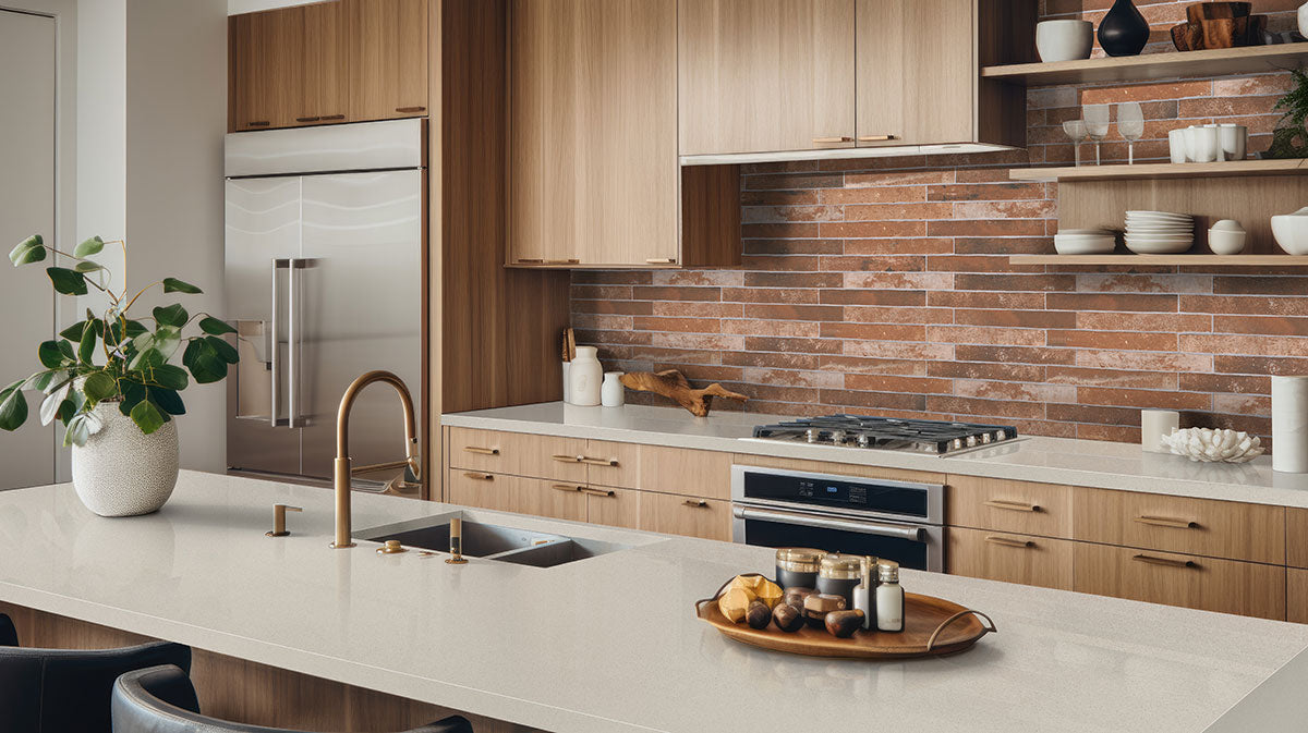 Capella Red Brick 2x18 Matte Porcelain Wall & Floor Tile