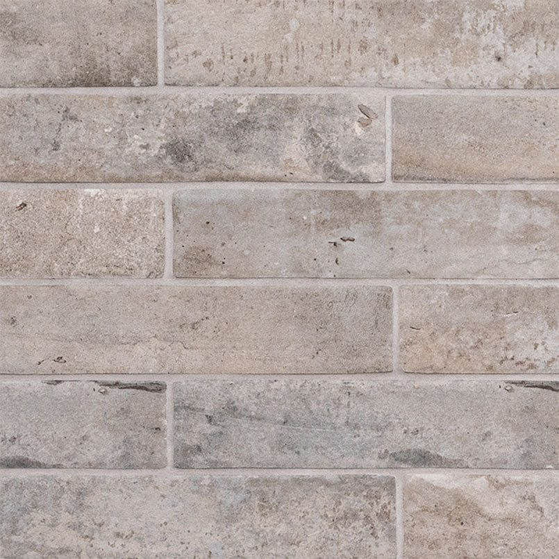 Capella Taupe Brick 2x10 Matte Porcelain Wall & Floor Tile
