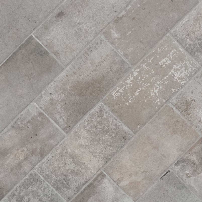 Capella Taupe Brick 2x10 Matte Porcelain Wall & Floor Tile