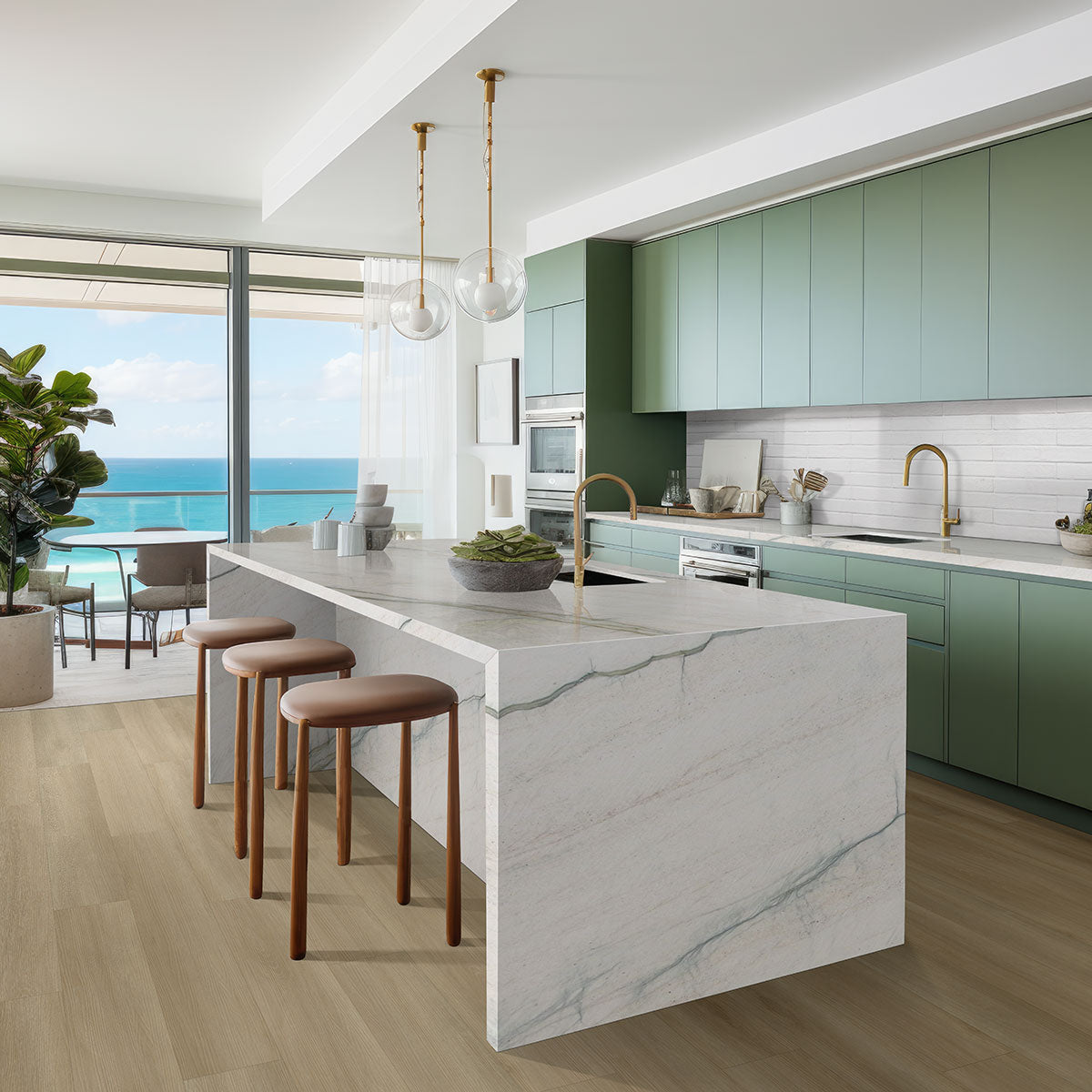 Capella White Brick 2x18 Matte Porcelain Wall & Floor Tile