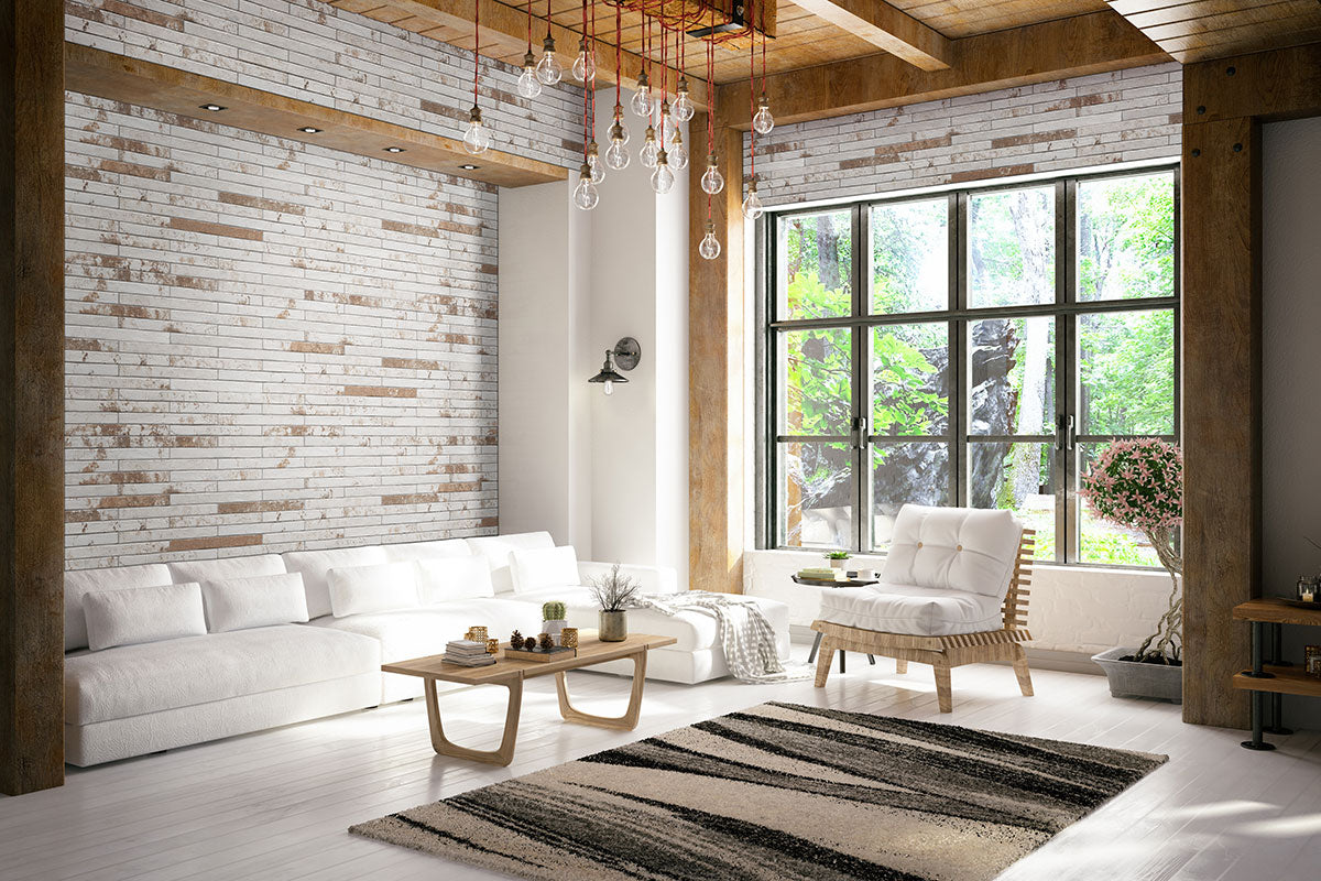 Capella Taupe Rustique 2x18 Matte Porcelain Wall & Floor Tile