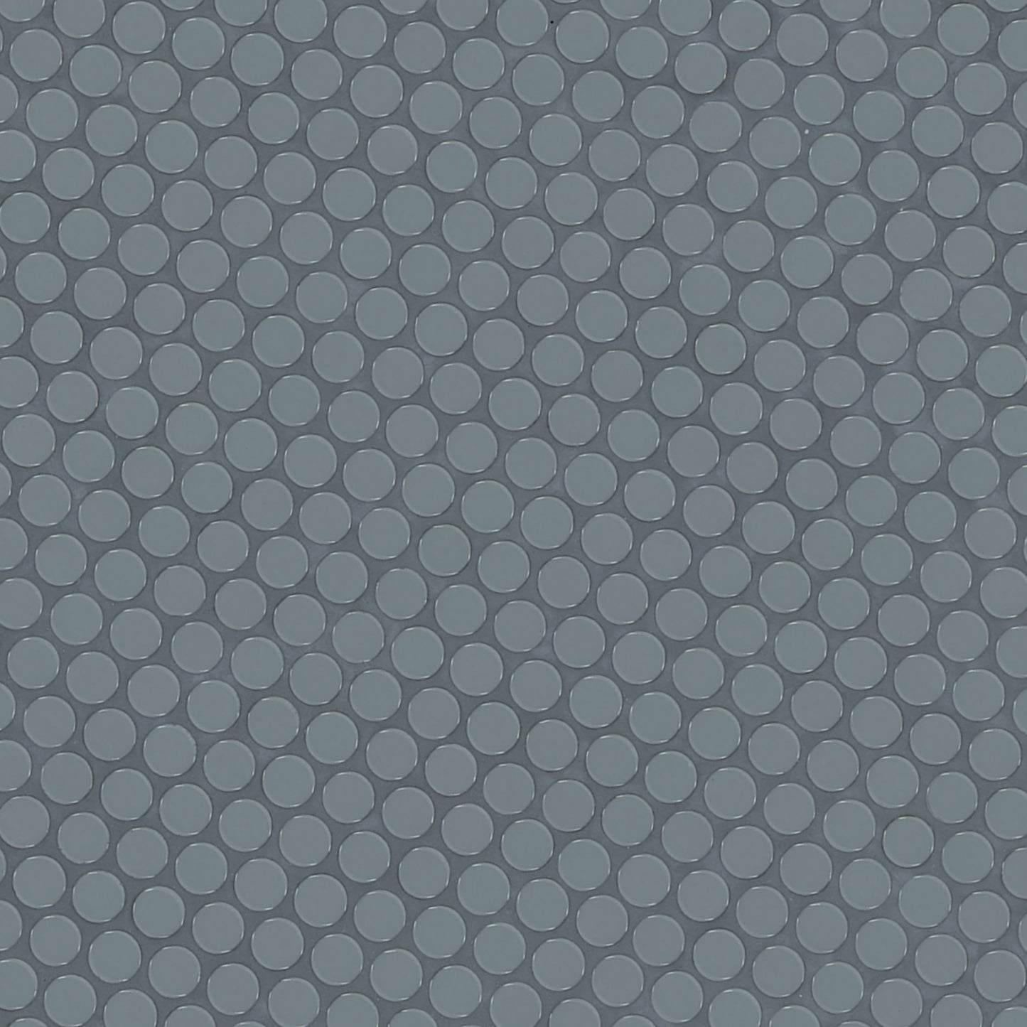 Cielo Azul Penny Round 11X12 Glossy Porcelain Mosaic Floor Wall Tile