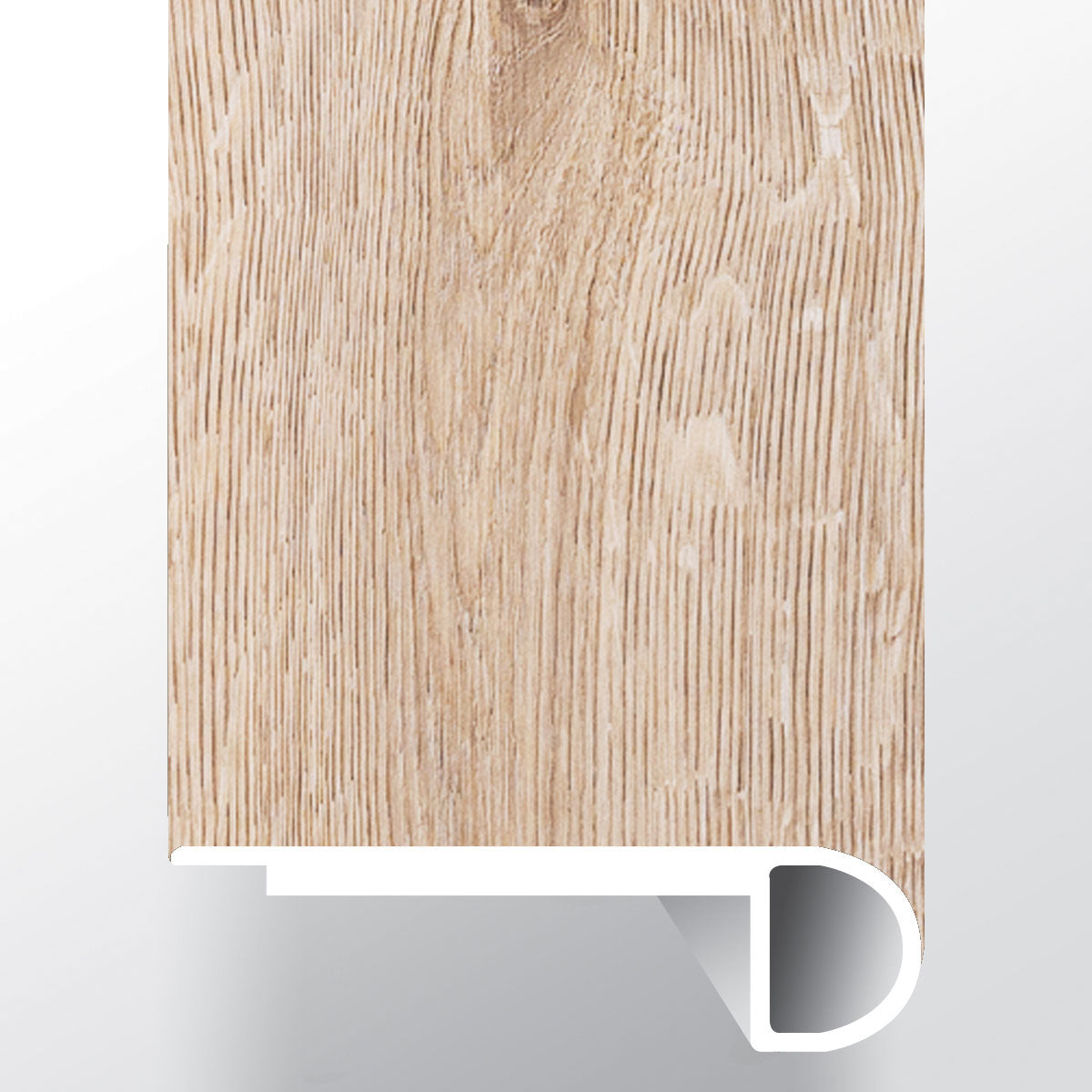 Andover 2-3/4X94 Vinyl Flush Stair Nose