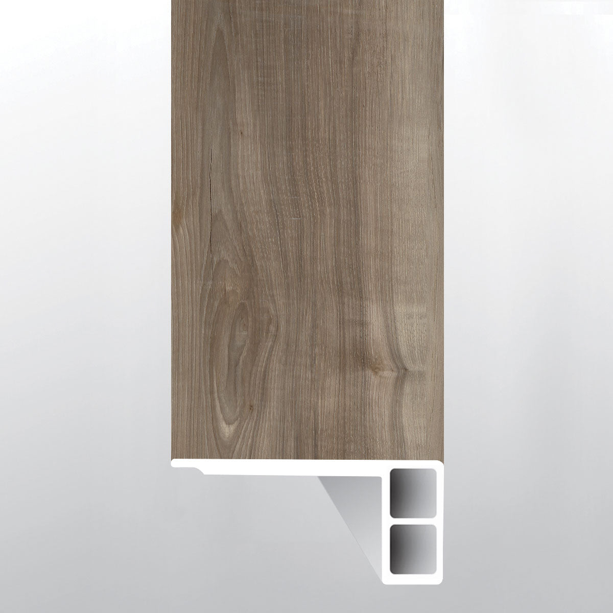 Andover 2-3/4X94 Eased Edge Luxury Vinyl Flush Stair Nose