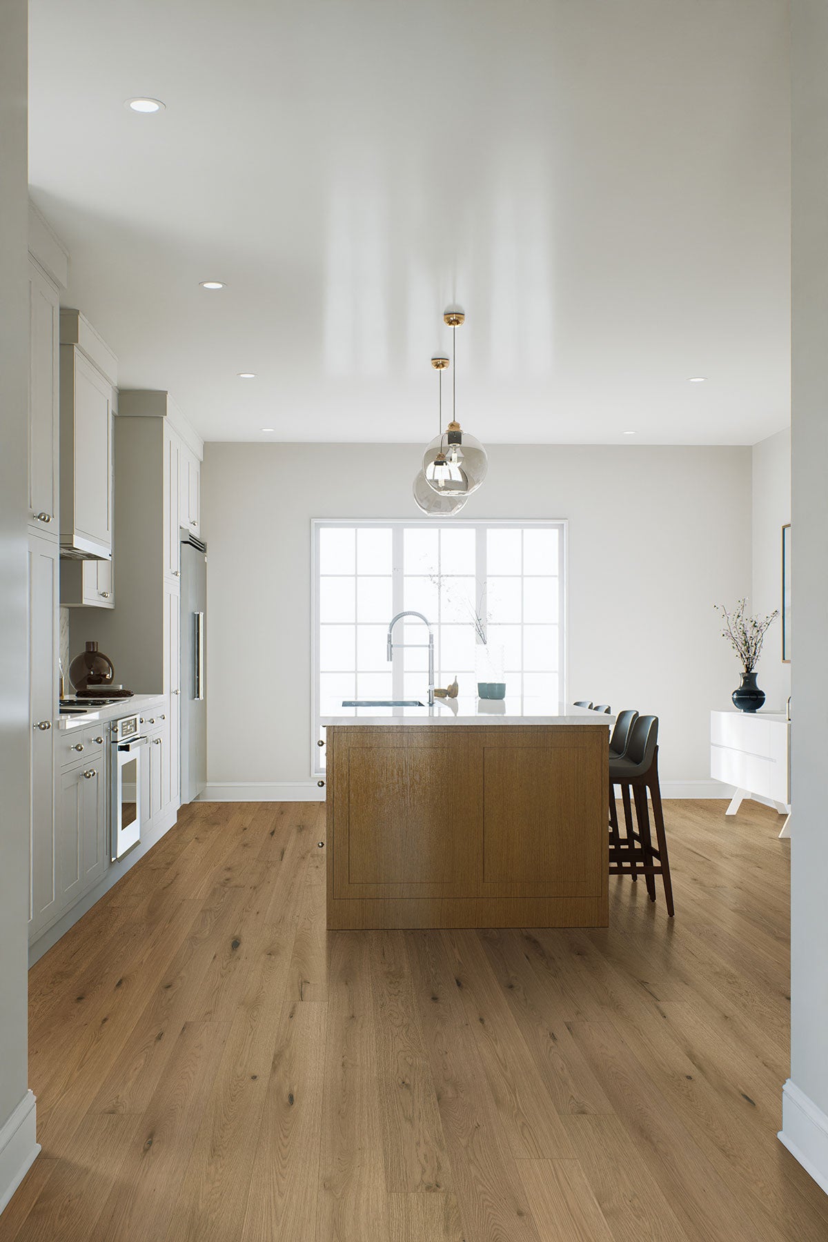 Ladson Leander Oak 7.5" X 75" Engineered Hardwood Plank