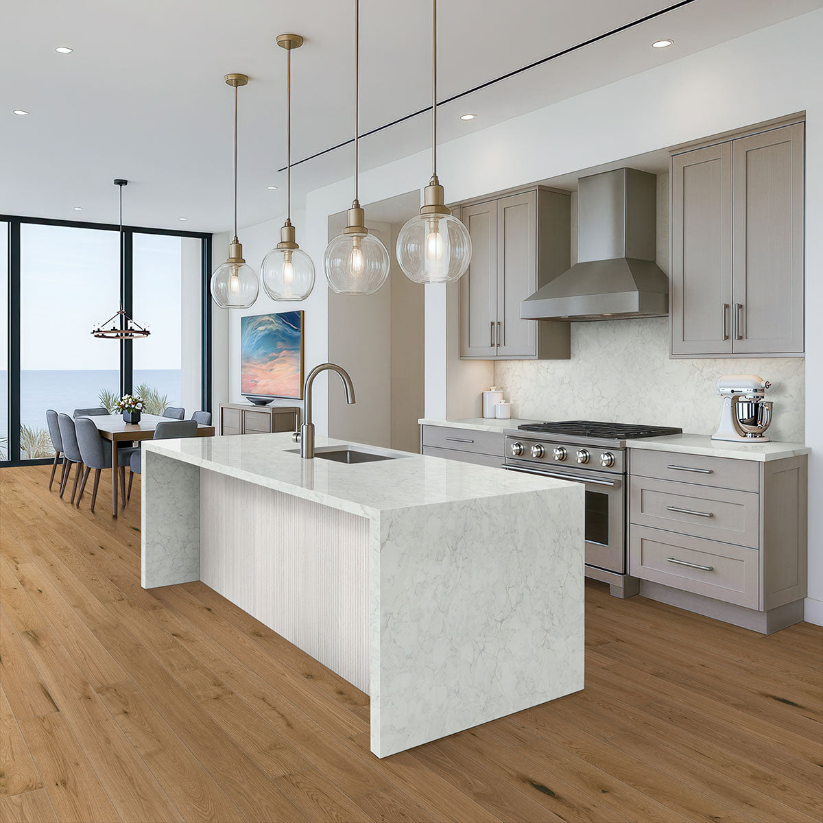 Ladson Leander Oak 7.5" X 75" Engineered Hardwood Plank