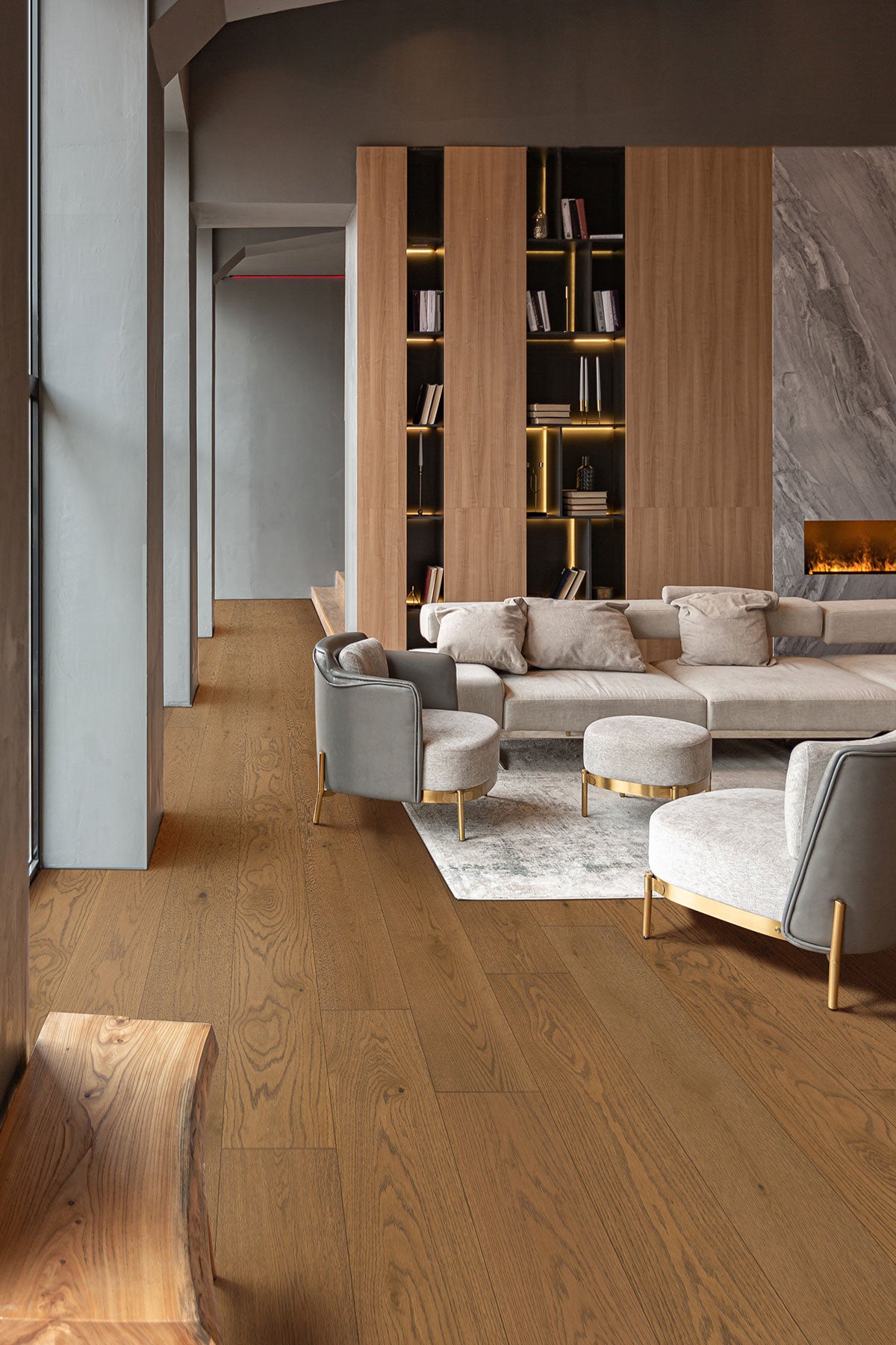 Ladson Scarborough Buff 7.5" X 75" Engineered Hardwood Plank