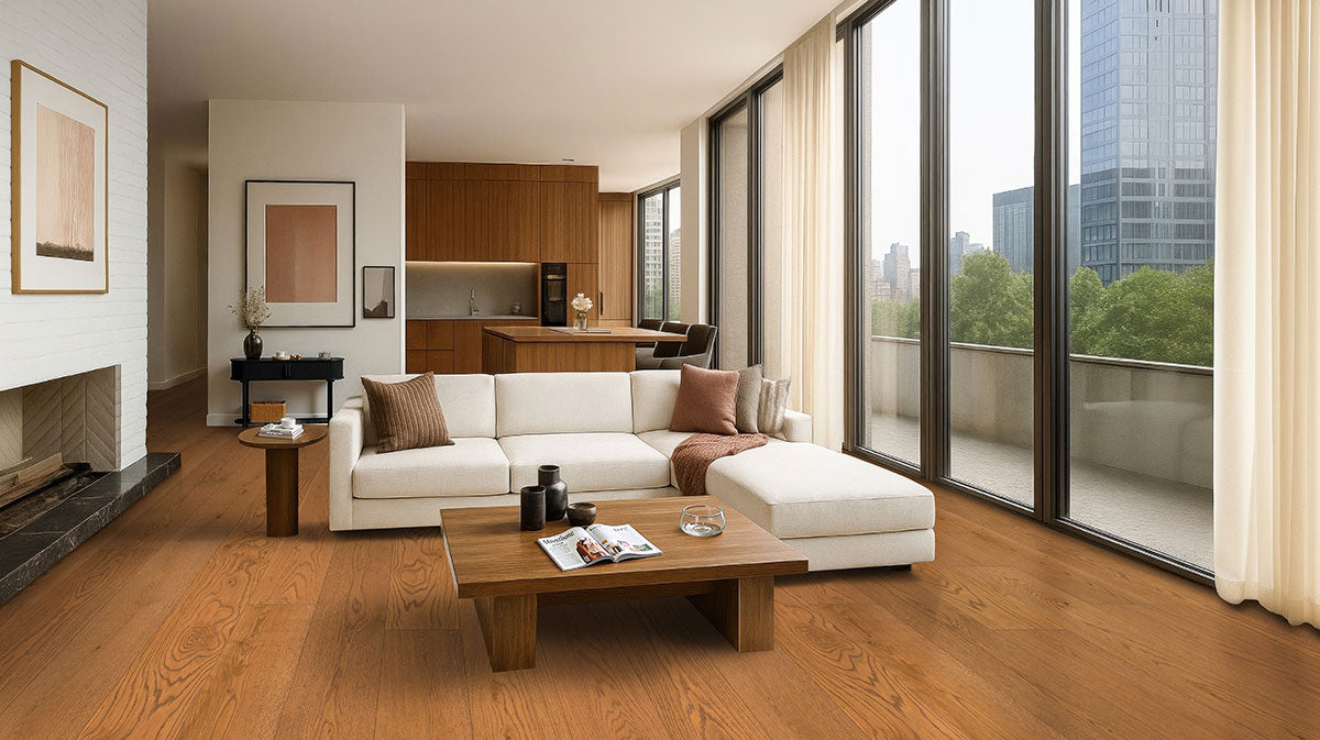 Ladson Scarborough Buff 7.5" X 75" Engineered Hardwood Plank