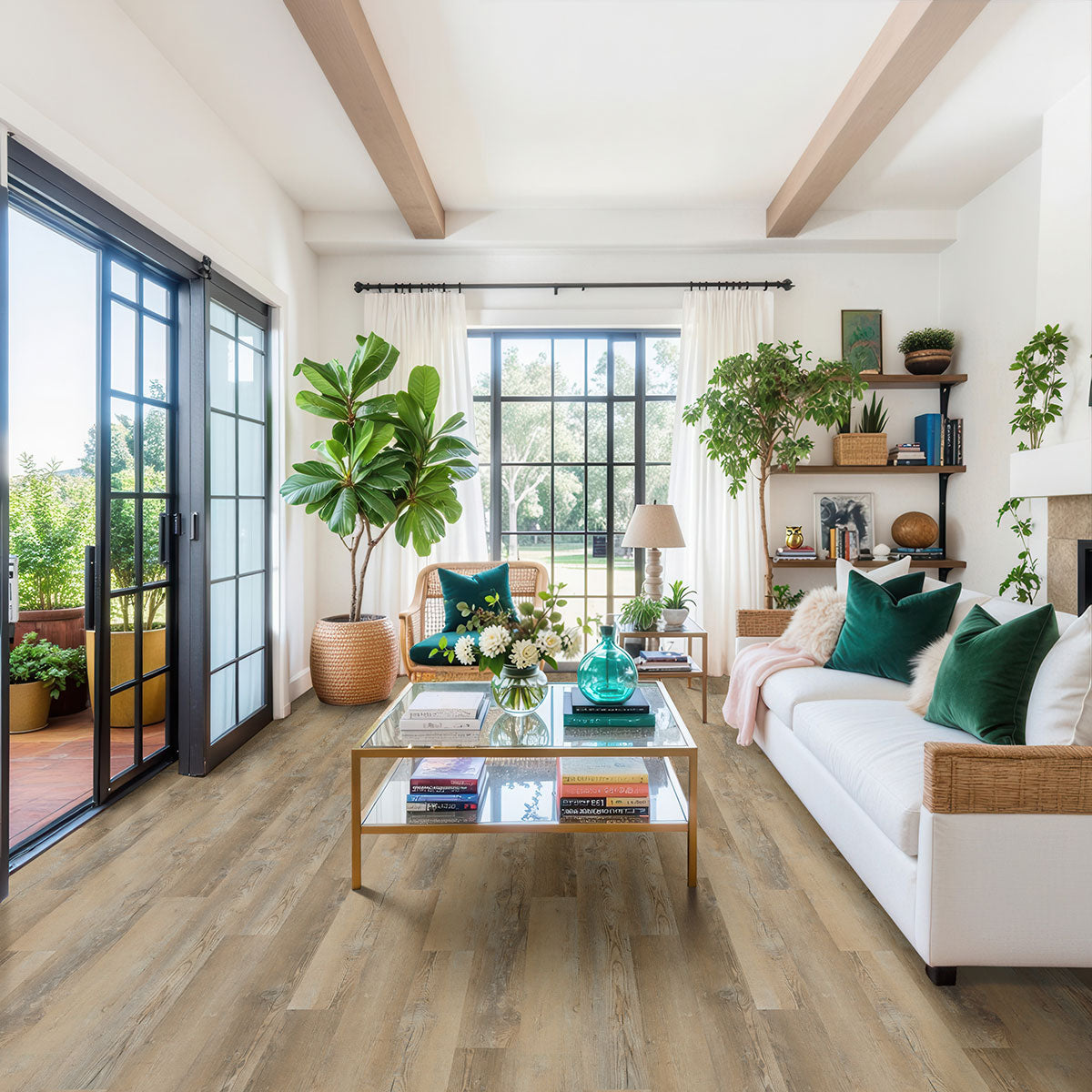 Katavia Lime Washed Oak 6x48 Luxury Vinyl Tile