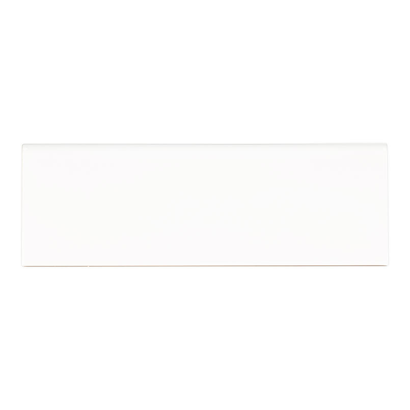 MSI Metro White 4X12 Glossy Ceramic Bullnose Tile