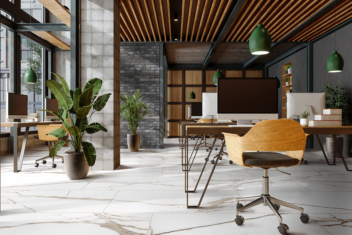 Capella Charcoal Brick 2x10 Matte Porcelain Wall & Floor Tile
