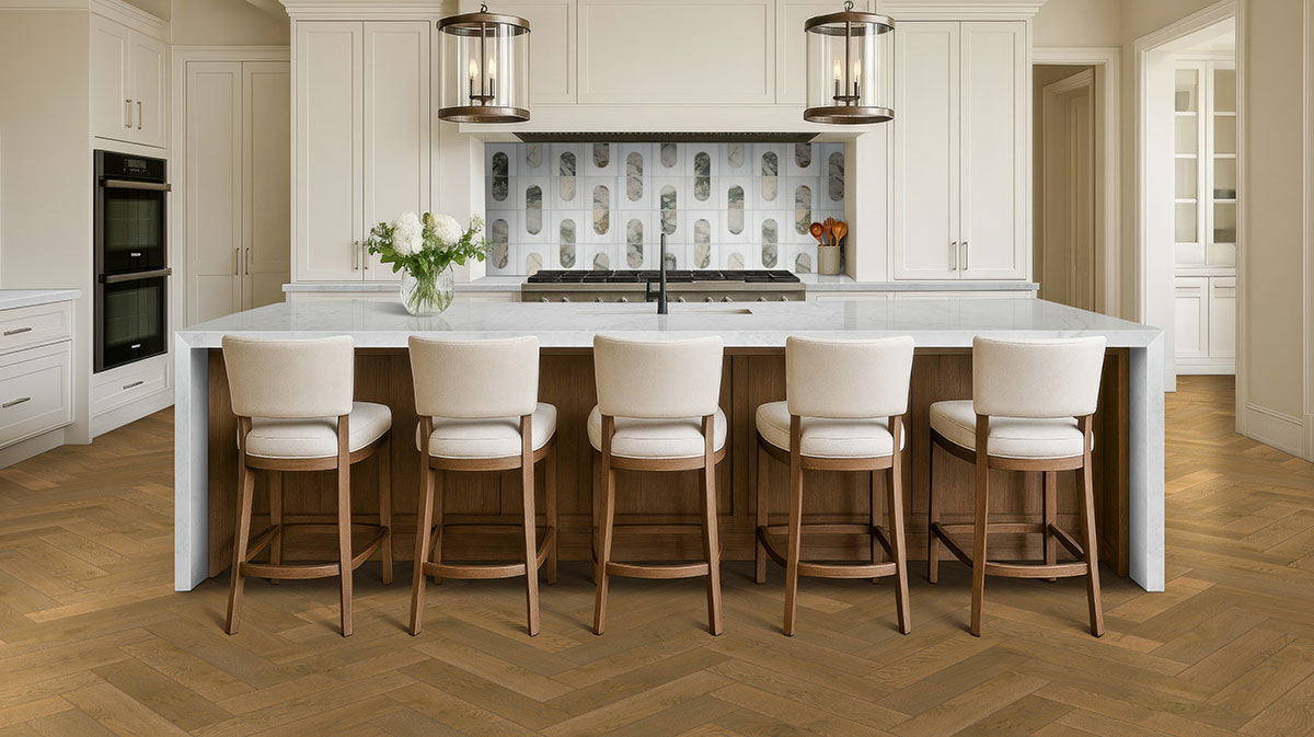 Mccarran Wayland 5 X 24 Herringbone Engineered Hardwood Flooring