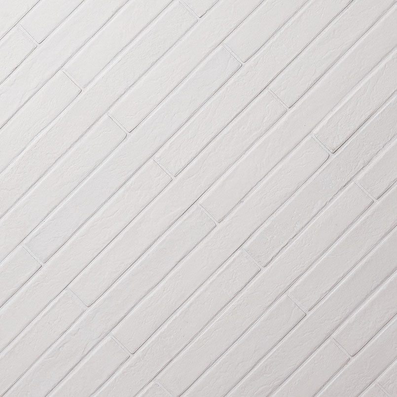 Capella White Brick 2x18 Matte Porcelain Wall & Floor Tile
