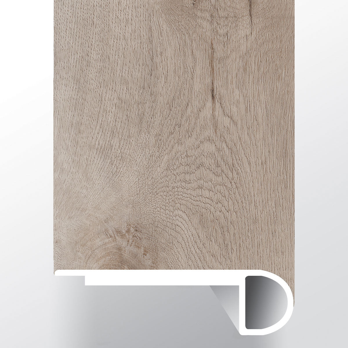 Cyrus 2-3/4X94 Vinyl Flush Stair Nose
