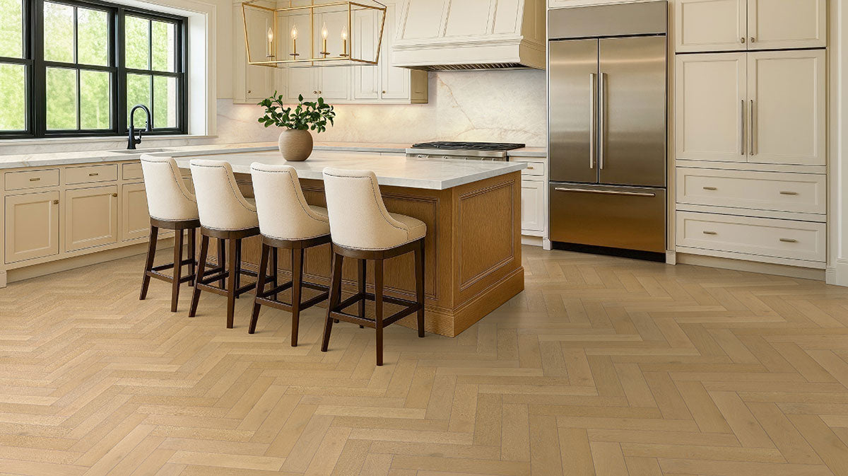 Mccarran Whitlock 5 X 24 Herringbone Engineered Hardwood Flooring