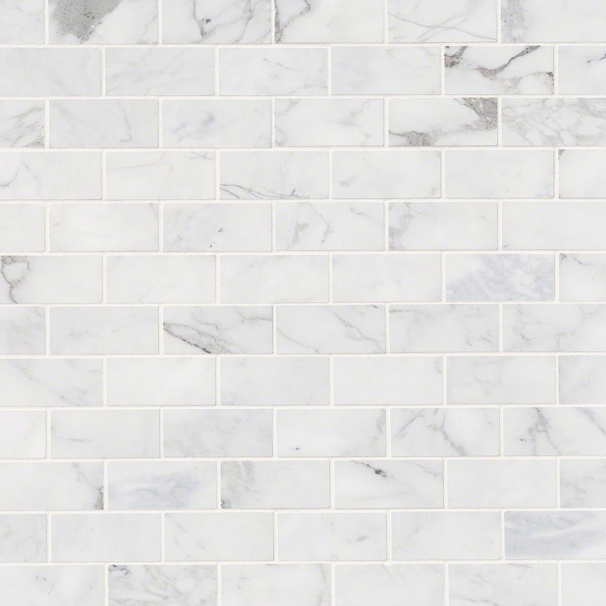 Calacatta Cressa 2X4 Subway Pattern Honed Mosaic – Bombay Tile