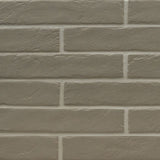 Brickstone Putty 2X10 Brick Pattern Porcelain Tile