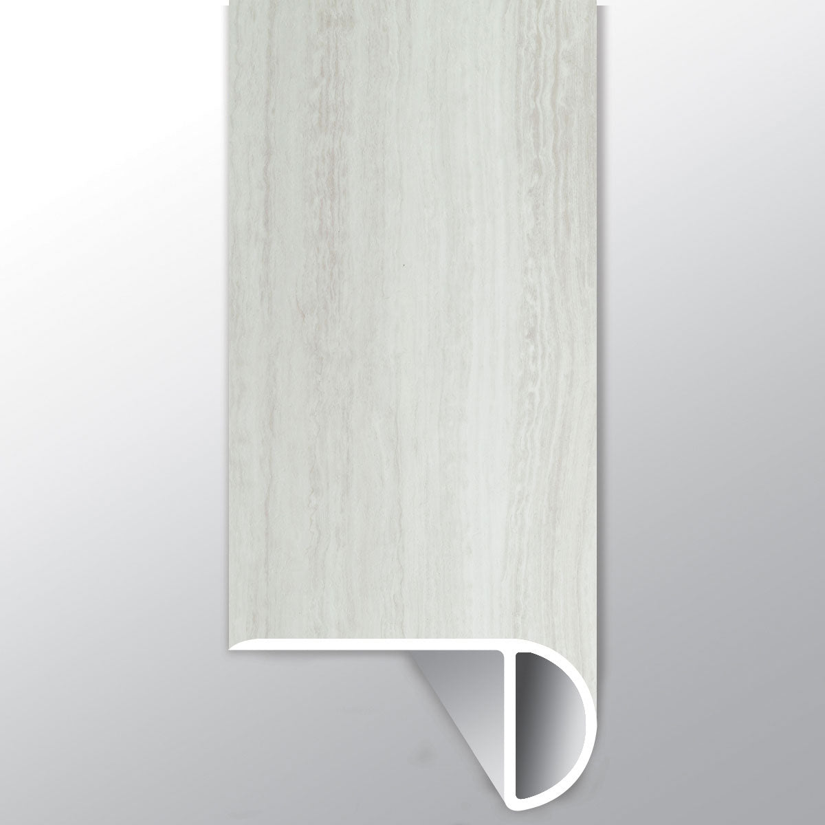 Trecento 2-3/4X94 Vinyl Overlapping Stair Nose