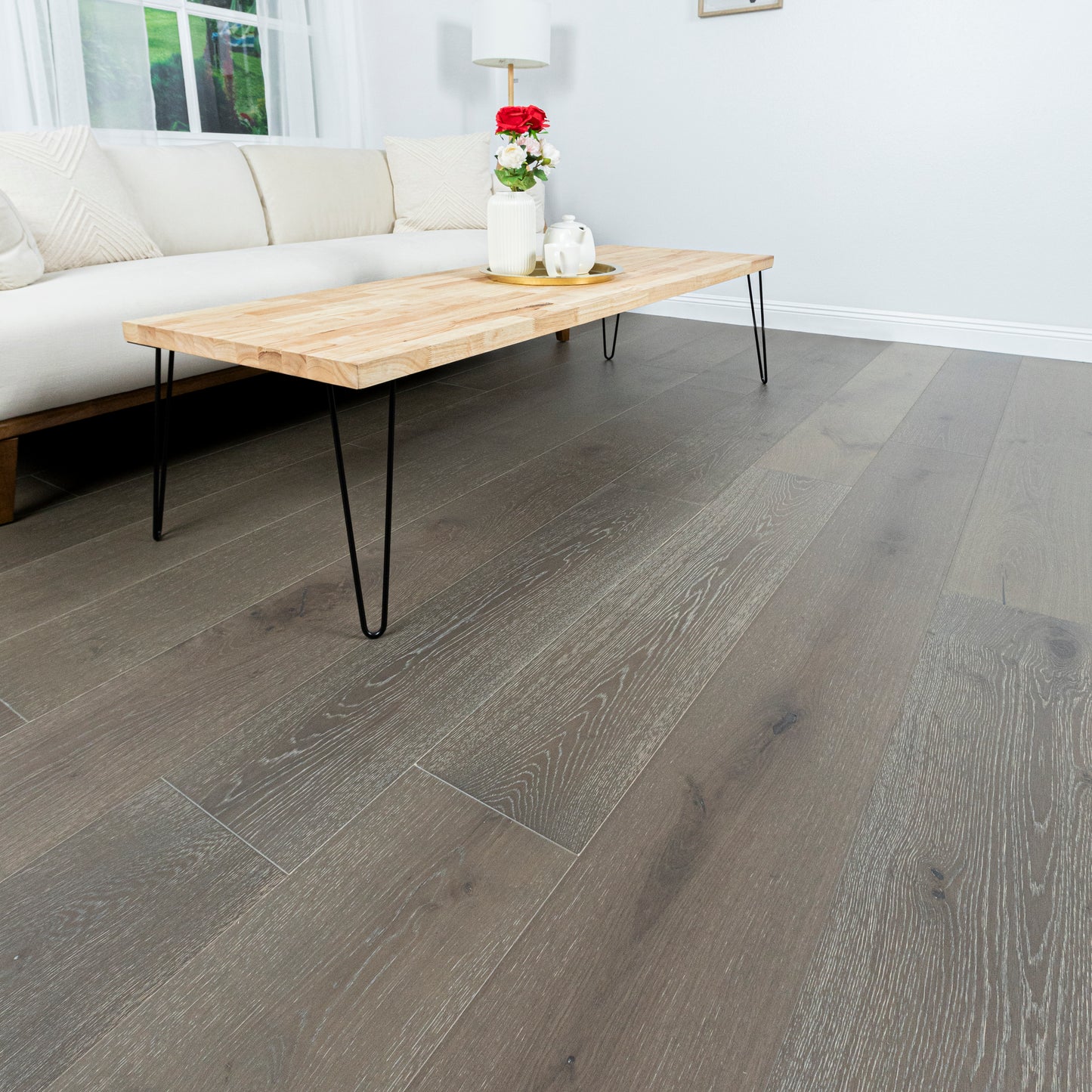 Mccarran Miledge 9.45 X 86.6 Brushed Hardwood Plank