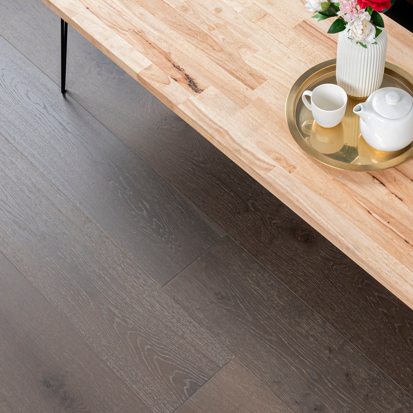 Mccarran Miledge 9.45 X 86.6 Brushed Hardwood Plank