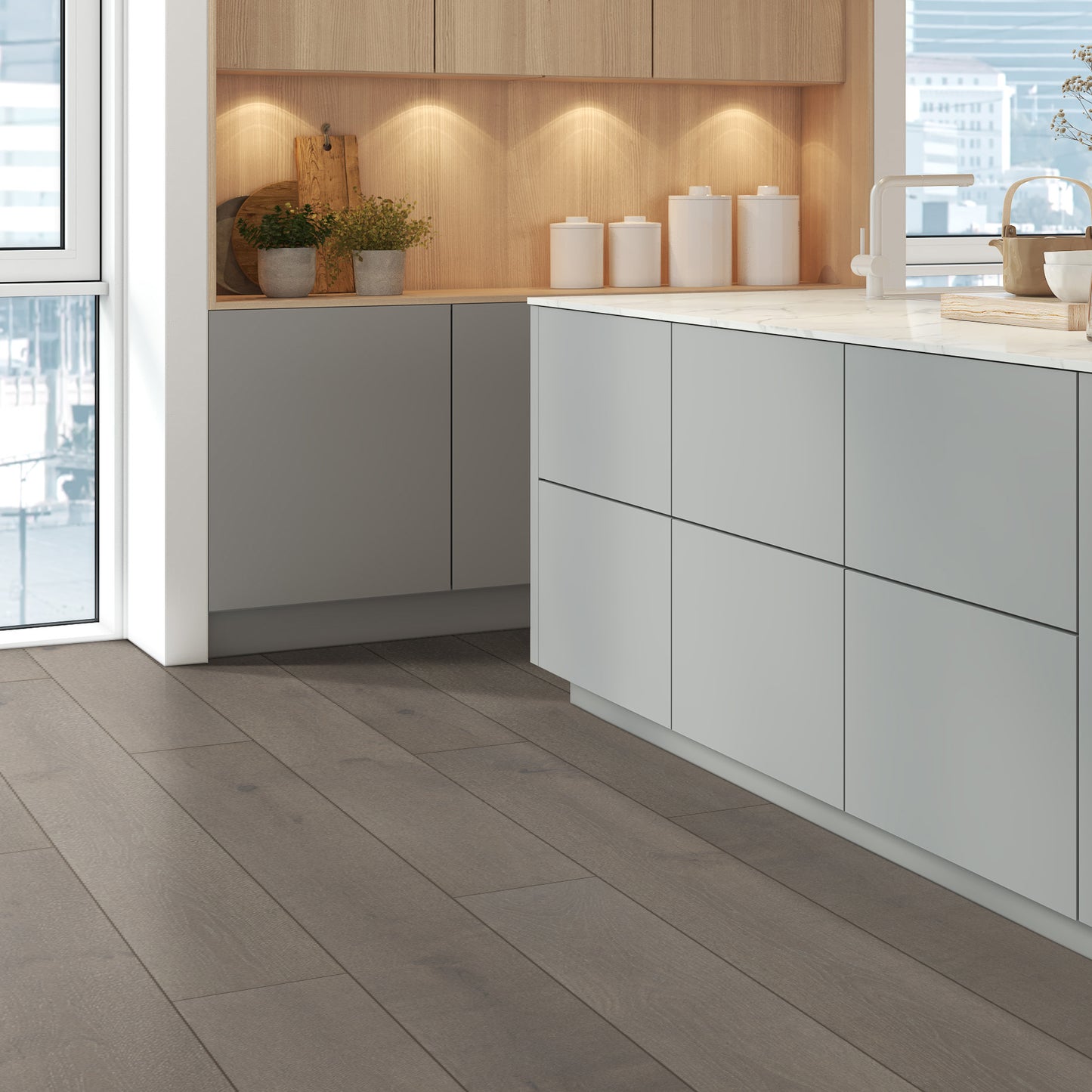 Mccarran Miledge 9.45 X 86.6 Brushed Hardwood Plank