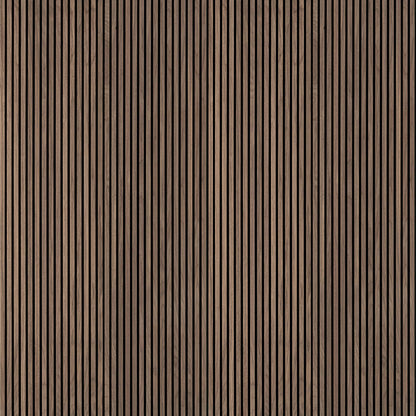 Tawny 9.5 in. x 94.5 in. Acoustic Wood Slat Panels