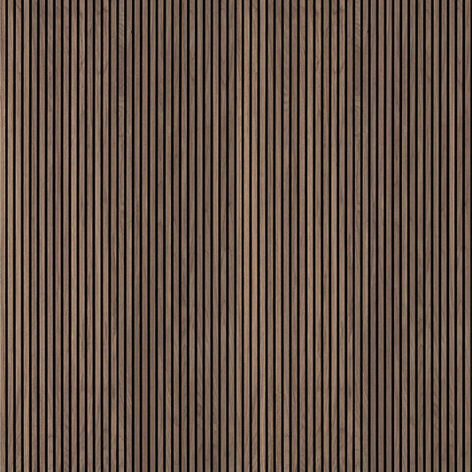 Tawny 9.5 in. x 94.5 in. Acoustic Wood Slat Panels