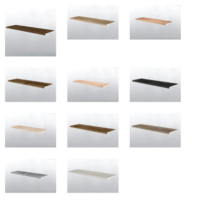 Andover 12x47 Eased Edge Luxury Vinyl Stair Tread Pack of Two