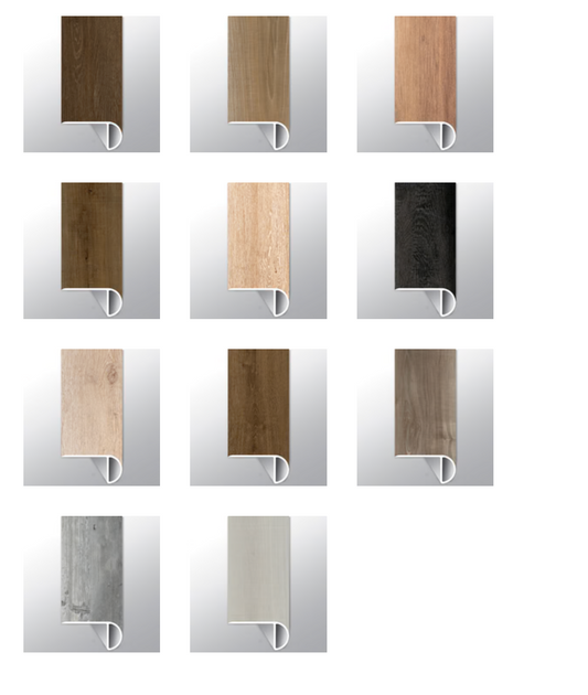 Andover 2-3/4X94 Vinyl Overlapping Stair Nose