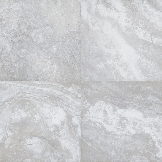 Arterra Argento Travertino 24x24 Matte Porcelain Paver