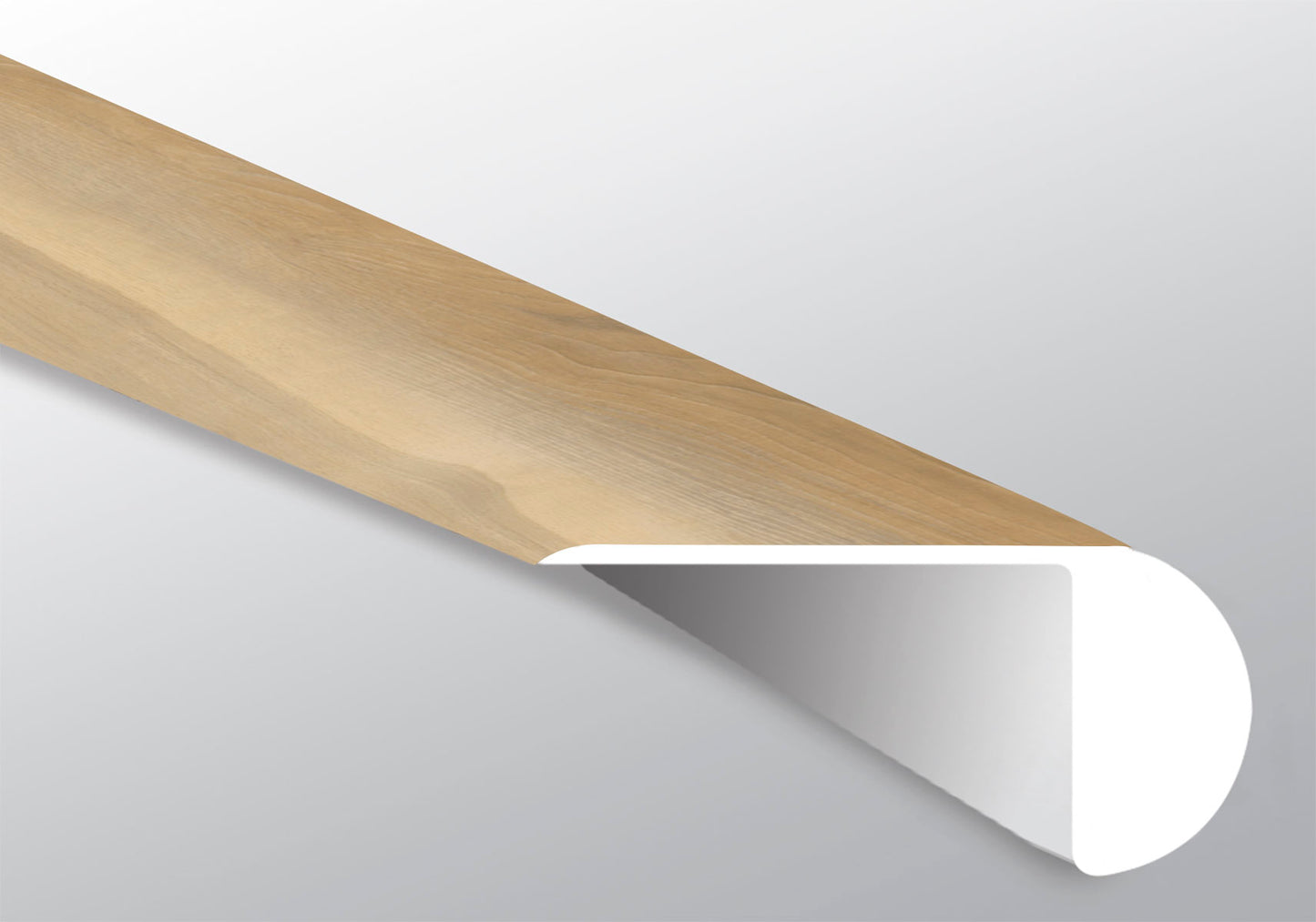Nove Overlapping Stair Nose 2.23"x1.03"x94"
