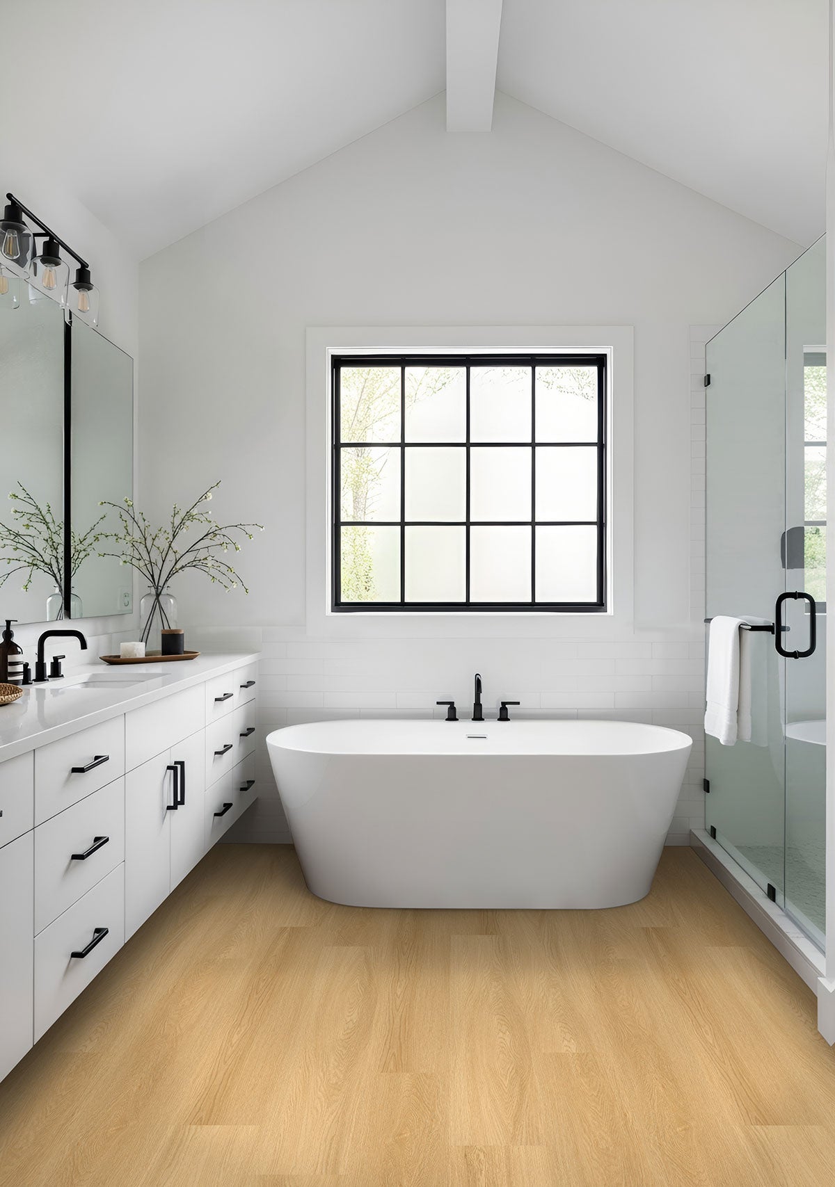 MSI Nove Bayside Bluff 9x48 Extra-Wide Waterproof Glue-Down Luxury Vinyl Plank (54.00 sq. ft./box)