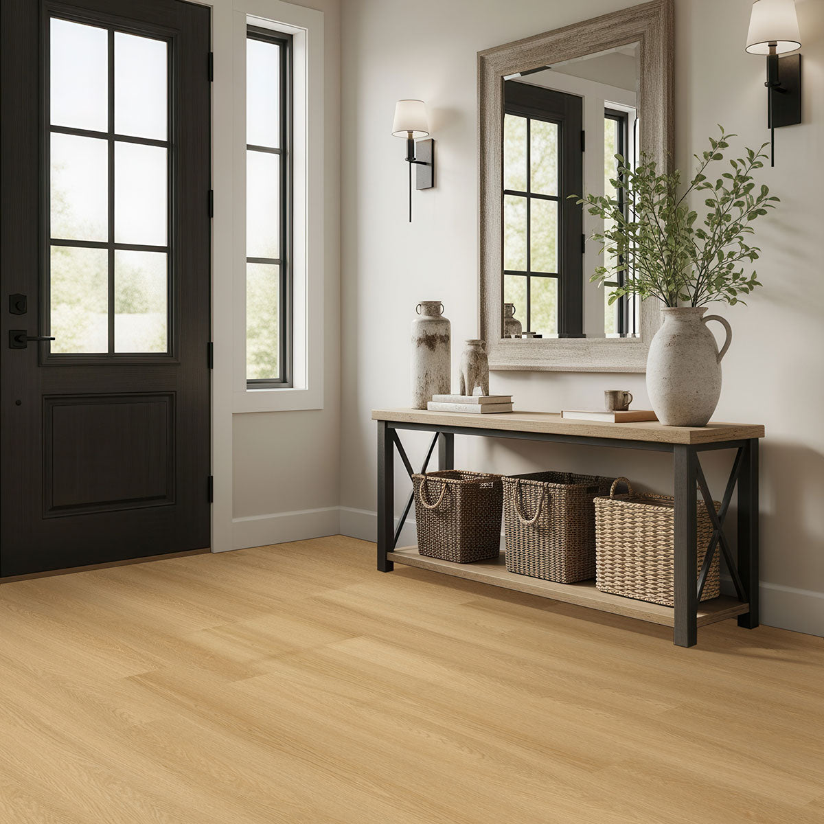 MSI Nove Bayside Bluff 9x48 Extra-Wide Waterproof Glue-Down Luxury Vinyl Plank (54.00 sq. ft./box)
