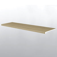 Ashton Stair Treads Eased Edge Pack of Two 12"x1.25"x47.25"