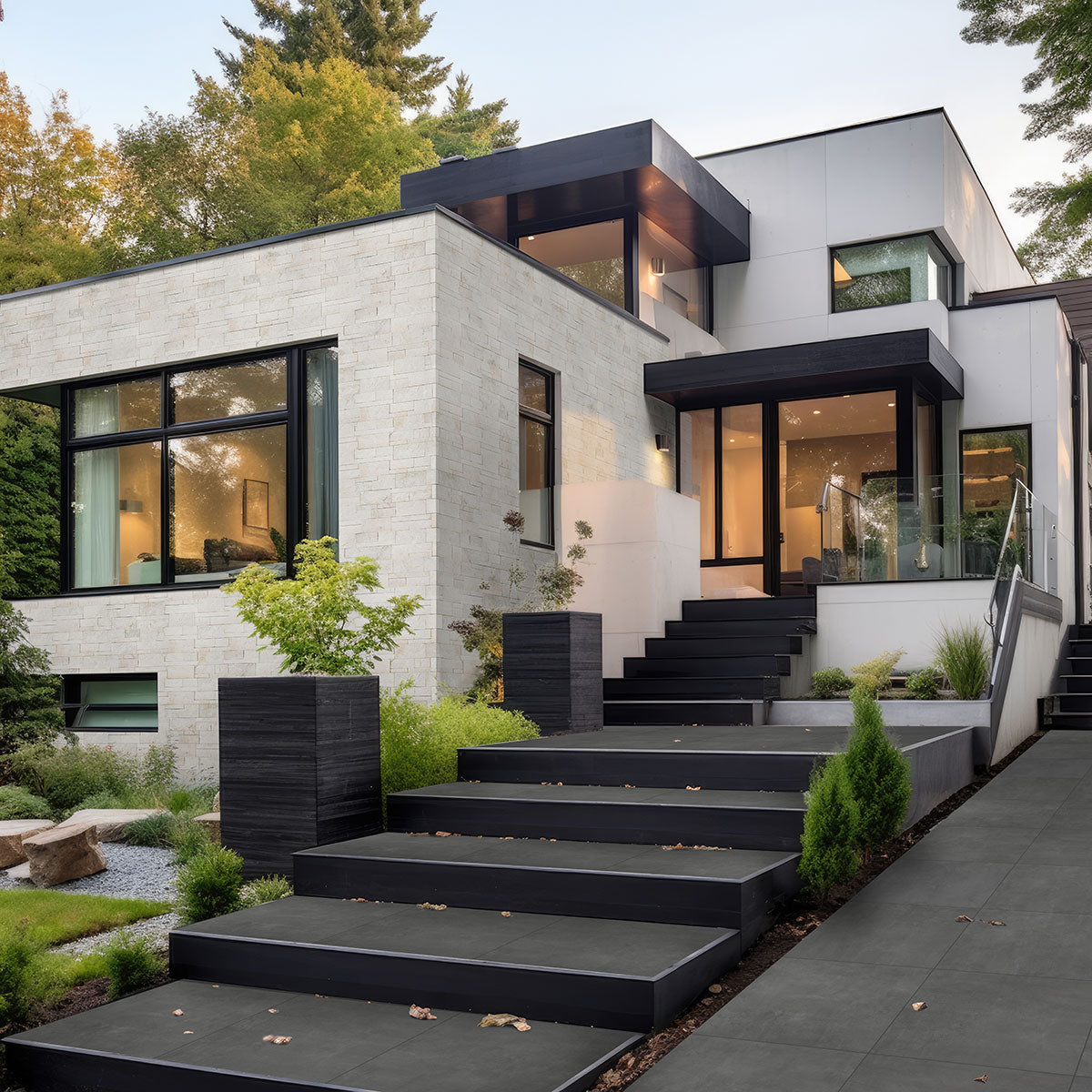 Arterra Beton Antracite 24x24 Matte Porcelain Paver