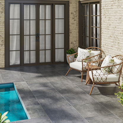 Arterra Beton Antracite 24x24 Matte Porcelain Paver