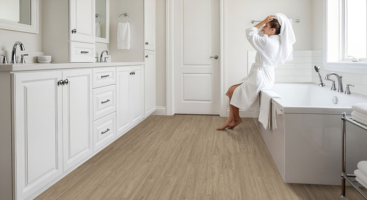 MSI Wilmont Bleached Elm 7" x 48" Waterproof Luxury Vinyl Plank (20 Mil Wear Layer)