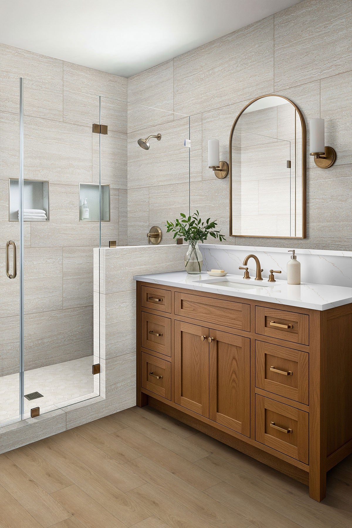 MSI Everlife Studio Bozeman 9" x 48" Blonde Oak Waterproof Luxury Vinyl Plank LVP (9mm / 30 MIL)