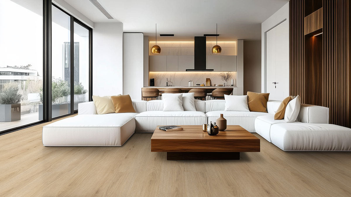 MSI Everlife Studio Bozeman 9" x 48" Blonde Oak Waterproof Luxury Vinyl Plank LVP (9mm / 30 MIL)