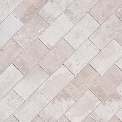 Capella Ivory Brick 5x10 Matte Porcelain Wall & Floor Tile