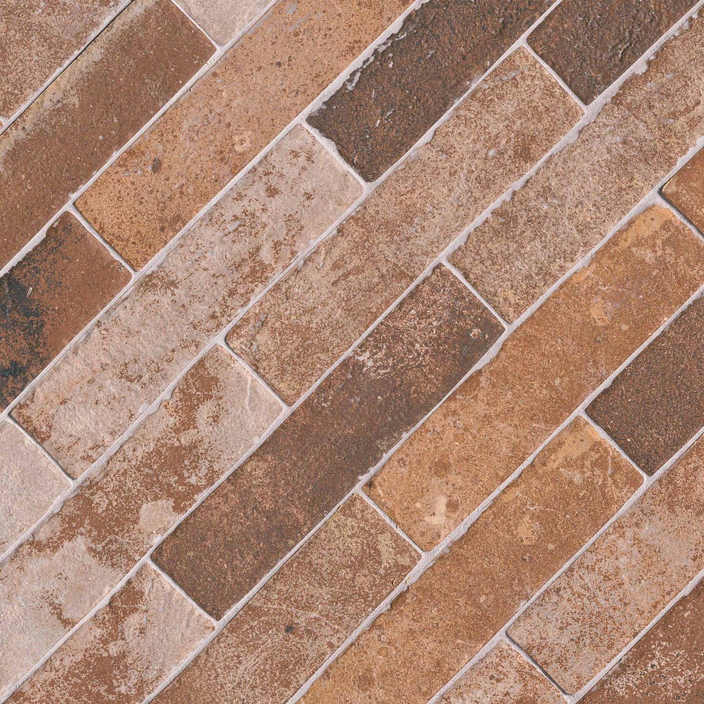 Capella Red Brick 2x10 Matte Porcelain Wall & Floor Tile