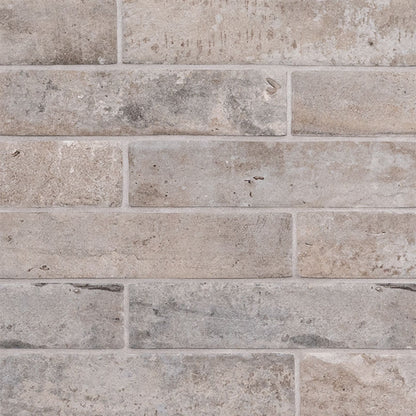 Capella Taupe Brick 2x10 Matte Porcelain Wall & Floor Tile